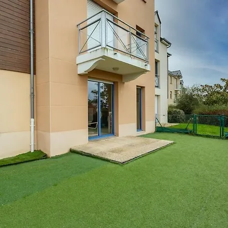 L'Opale - Joli Appartement Avec Jardin Et Garage Dinard Exterior foto