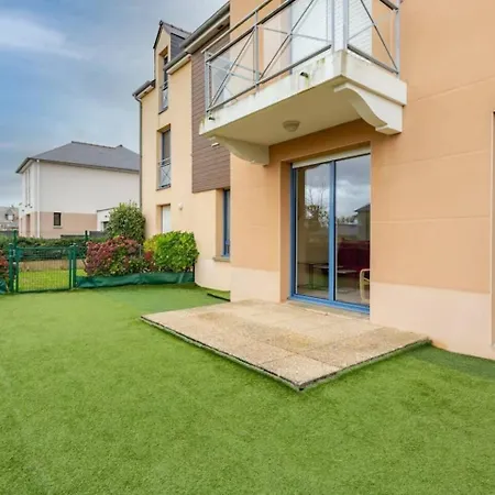 L'Opale - Joli Appartement Avec Jardin Et Garage Dinard Exterior foto