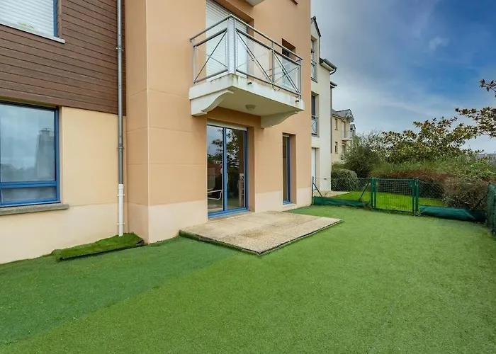 L\'Opale - Joli Appartement Avec Jardin Et Garage